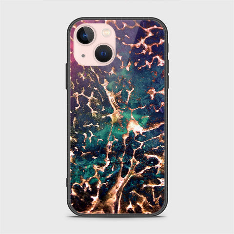 iPhone 14 Plus Cover- Colorful Marble Series - HQ Ultra Shine Premium Infinity Glass Soft Silicon Borders Case