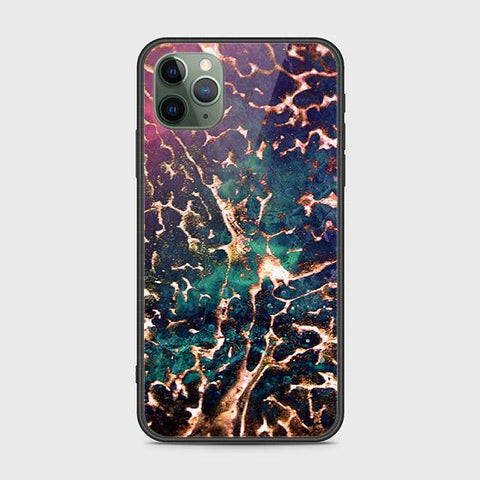 iPhone 11 Pro Max Cover - Colorful Marble Series - HQ Ultra Shine Premium Infinity Glass Soft Silicon Borders Case