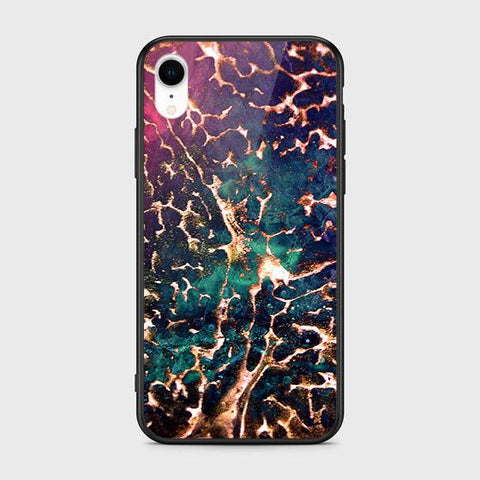 iPhone XR Cover - Colorful Marble Series - HQ Ultra Shine Premium Infinity Glass Soft Silicon Borders Case