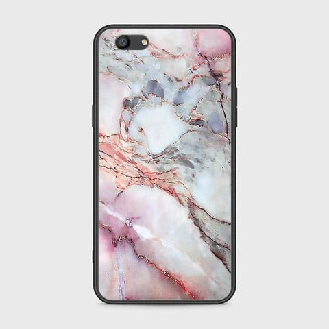 Oppo F3 Cover - Colorful Marble Series - HQ Ultra Shine Premium Infinity Glass Soft Silicon Borders Case