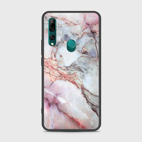 Huawei Y9 Prime 2019 Cover - Colorful Marble Series - HQ Ultra Shine Premium Infinity Glass Soft Silicon Borders Case