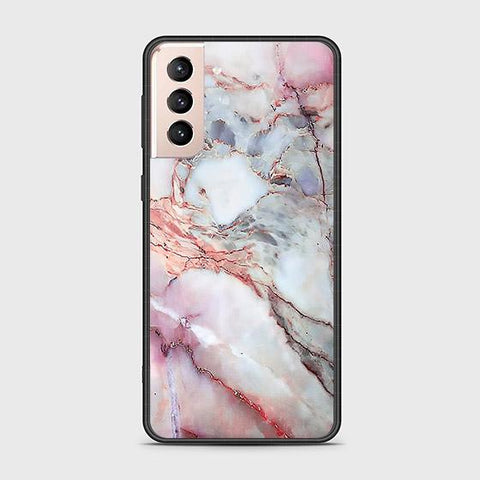 Samsung Galaxy S22 Plus 5G Cover - Colorful Marble Series - HQ Ultra Shine Premium Infinity Glass Soft Silicon Borders Case