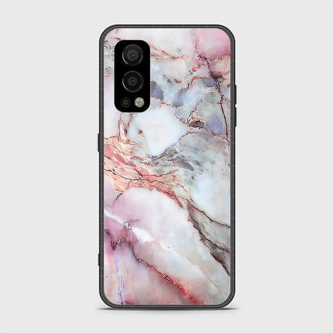 OnePlus Nord 2 Cover- Colorful Marble Series - HQ Ultra Shine Premium Infinity Glass Soft Silicon Borders Case