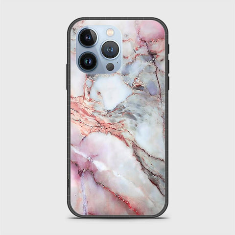 iPhone 13 Pro Cover- Colorful Marble Series - HQ Ultra Shine Premium Infinity Glass Soft Silicon Borders Case