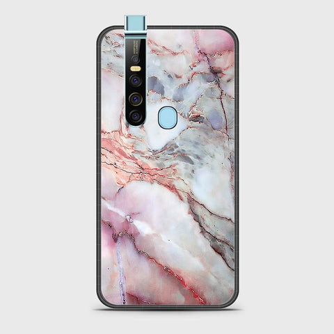 Tecno Camon 15 Pro Cover- Colorful Marble Series - HQ Ultra Shine Premium Infinity Glass Soft Silicon Borders Case