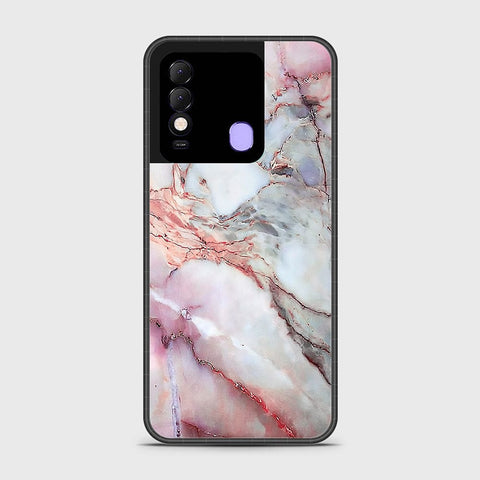 Tecno Spark 8 Cover- Colorful Marble Series - HQ Ultra Shine Premium Infinity Glass Soft Silicon Borders Case