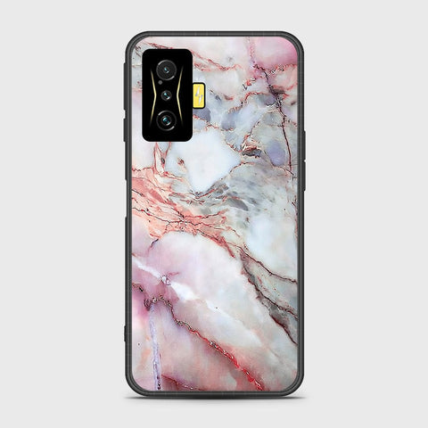 Xiaomi Poco F4 GT Cover- Colorful Marble Series - HQ Ultra Shine Premium Infinity Glass Soft Silicon Borders Case