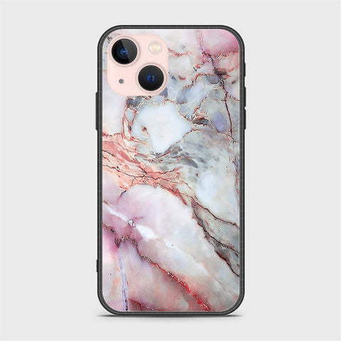 iPhone 14 Plus Cover- Colorful Marble Series - HQ Ultra Shine Premium Infinity Glass Soft Silicon Borders Case