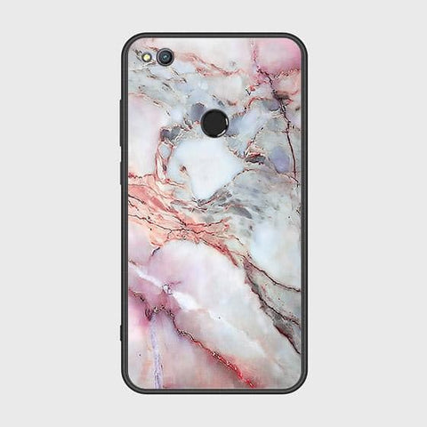 Huawei P9 Lite Cover - Colorful Marble Series - HQ Ultra Shine Premium Infinity Glass Soft Silicon Borders Case