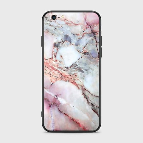 iPhone 6s Plus / 6 Plus Cover - Colorful Marble Series - HQ Ultra Shine Premium Infinity Glass Soft Silicon Borders Case