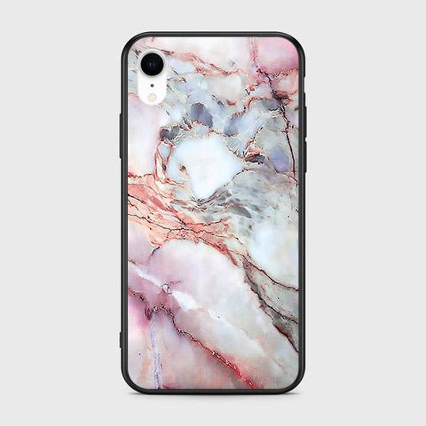 iPhone XR Cover - Colorful Marble Series - HQ Ultra Shine Premium Infinity Glass Soft Silicon Borders Case