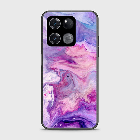 OnePlus Ace Racing Cover- Colorful Marble Series - HQ Ultra Shine Premium Infinity Glass Soft Silicon Borders Case