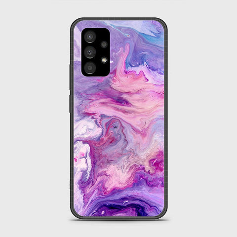 Samsung Galaxy A53 5G Cover- Colorful Marble Series - HQ Ultra Shine Premium Infinity Glass Soft Silicon Borders Case