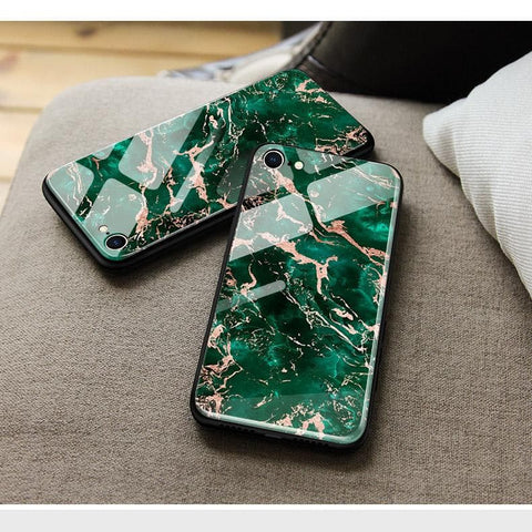 Huawei Y9 2018 Cover - Colorful Marble Series - HQ Ultra Shine Premium Infinity Glass Soft Silicon Borders Case