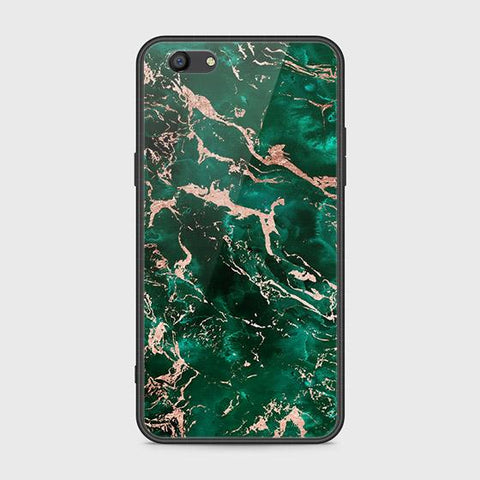 Oppo F3 Cover - Colorful Marble Series - HQ Ultra Shine Premium Infinity Glass Soft Silicon Borders Case