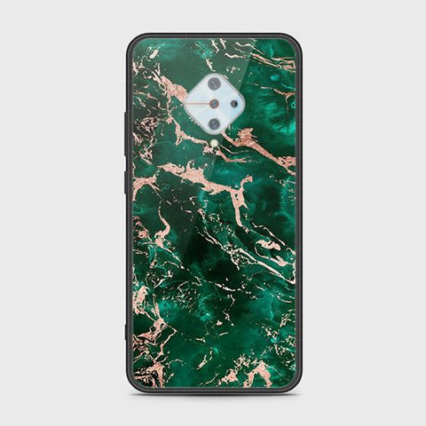 Vivo S1 Pro Cover - Colorful Marble Series - HQ Ultra Shine Premium Infinity Glass Soft Silicon Borders Case