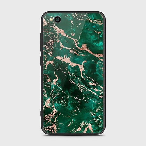 Xiaomi Redmi Go Cover - Colorful Marble Series - HQ Ultra Shine Premium Infinity Glass Soft Silicon Borders Case