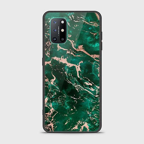 OnePlus 8T Cover - Colorful Marble Series - HQ Ultra Shine Premium Infinity Glass Soft Silicon Borders Case