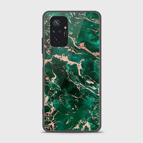 Xiaomi Redmi Note 10 Pro Max Cover - Colorful Marble Series - HQ Ultra Shine Premium Infinity Glass Soft Silicon Borders Case