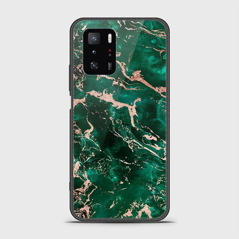 Xiaomi Poco X3 GT Cover- Colorful Marble Series - HQ Ultra Shine Premium Infinity Glass Soft Silicon Borders Case