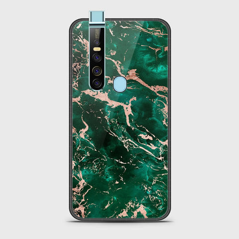 Tecno Camon 15 Pro Cover- Colorful Marble Series - HQ Ultra Shine Premium Infinity Glass Soft Silicon Borders Case