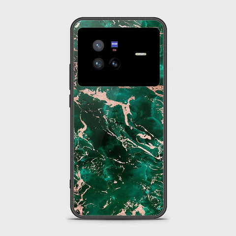 Vivo X80 Cover- Colorful Marble Series - HQ Ultra Shine Premium Infinity Glass Soft Silicon Borders Case