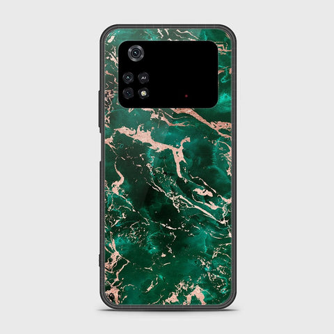 Xiaomi Poco M4 Pro 4G Cover- Colorful Marble Series - HQ Ultra Shine Premium Infinity Glass Soft Silicon Borders Case