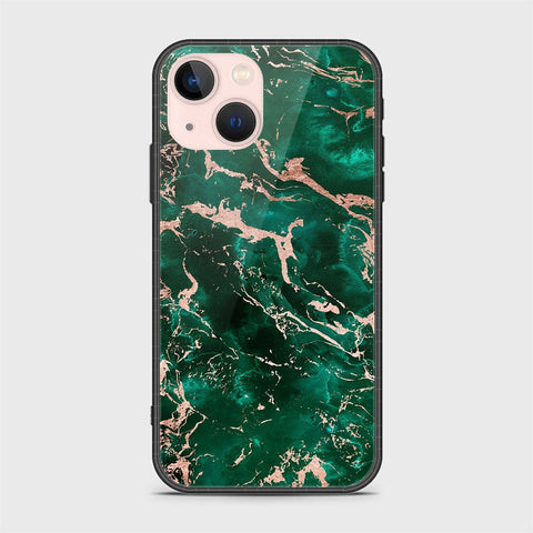 iPhone 14 Plus Cover- Colorful Marble Series - HQ Ultra Shine Premium Infinity Glass Soft Silicon Borders Case