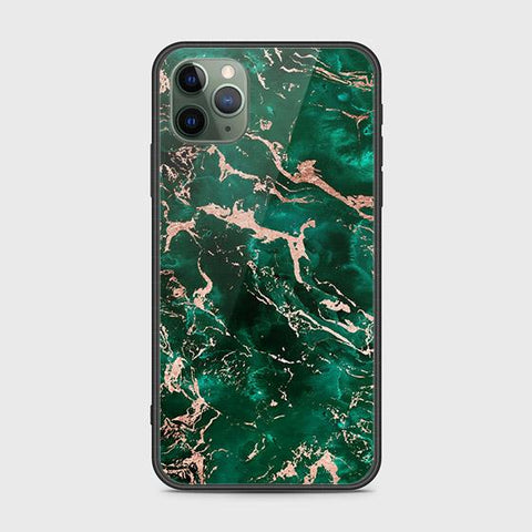 iPhone 11 Pro Max Cover - Colorful Marble Series - HQ Ultra Shine Premium Infinity Glass Soft Silicon Borders Case