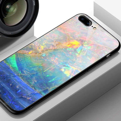 Samsung Galaxy A80 Cover - Colorful Marble Series - HQ Ultra Shine Premium Infinity Glass Soft Silicon Borders Case