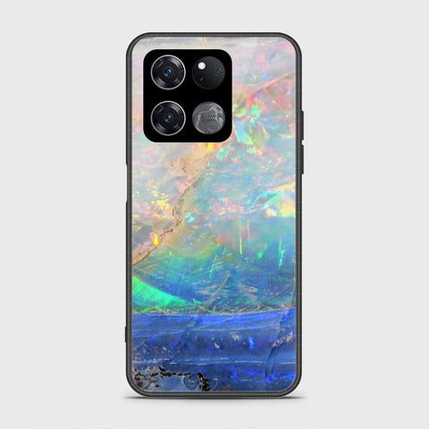 OnePlus Ace Racing Cover- Colorful Marble Series - HQ Ultra Shine Premium Infinity Glass Soft Silicon Borders Case