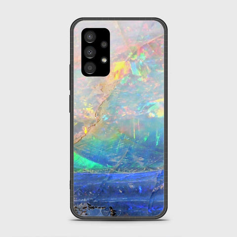 Samsung Galaxy A53 5G Cover- Colorful Marble Series - HQ Ultra Shine Premium Infinity Glass Soft Silicon Borders Case