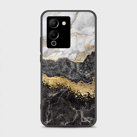 Infinix Note 12 G96 Cover- Colorful Marble Series - HQ Ultra Shine Premium Infinity Glass Soft Silicon Borders Case