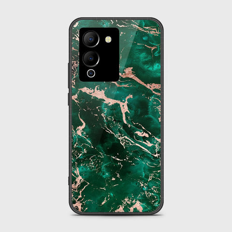 Infinix Note 12 G96 Cover- Colorful Marble Series - HQ Ultra Shine Premium Infinity Glass Soft Silicon Borders Case