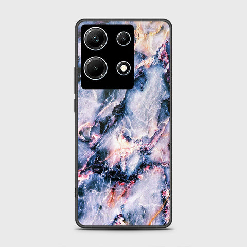 Infinix Note 30 Pro Cover- Colorful Marble Series - HQ Ultra Shine Premium Infinity Glass Soft Silicon Borders Case