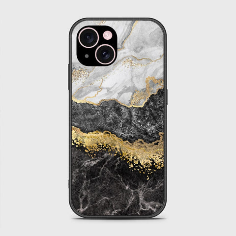 iPhone 15 Plus Cover- Colorful Marble Series - HQ Ultra Shine Premium Infinity Glass Soft Silicon Borders Case