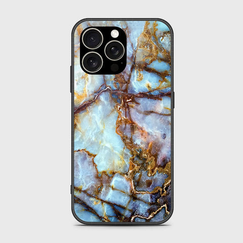 iPhone 15 Pro Cover- Colorful Marble Series - HQ Ultra Shine Premium Infinity Glass Soft Silicon Borders Case