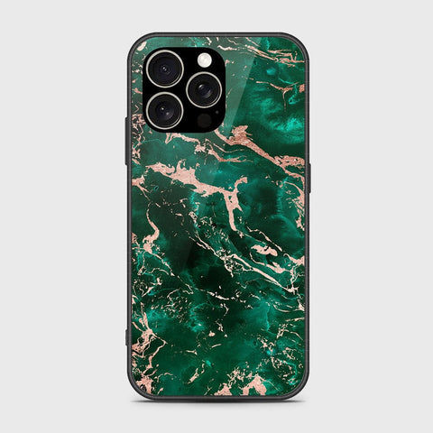 iPhone 15 Pro Cover- Colorful Marble Series - HQ Ultra Shine Premium Infinity Glass Soft Silicon Borders Case