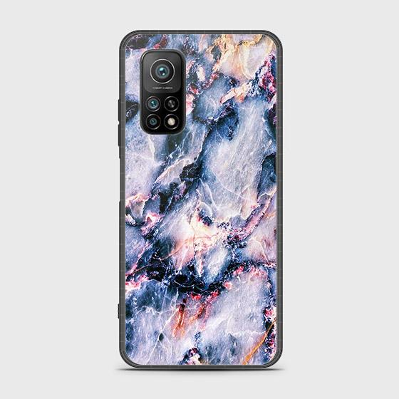 Xiaomi Mi 10T Pro Cover - Colorful Marble Series - HQ Ultra Shine Premium Infinity Glass Soft Silicon Borders Case