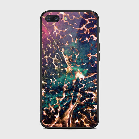 OnePlus 5 Cover- Colorful Marble Series - HQ Ultra Shine Premium Infinity Glass Soft Silicon Borders Case