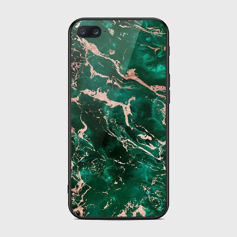 OnePlus 5 Cover- Colorful Marble Series - HQ Ultra Shine Premium Infinity Glass Soft Silicon Borders Case