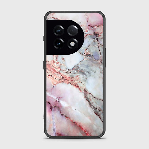 OnePlus Ace 2 Cover- Colorful Marble Series - HQ Ultra Shine Premium Infinity Glass Soft Silicon Borders Case