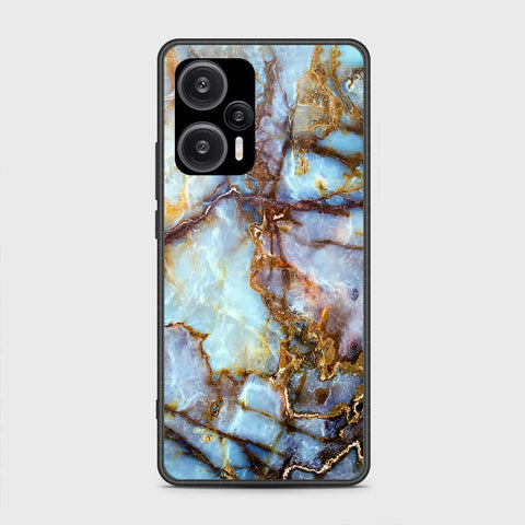 Xiaomi Redmi Note 12 Turbo  Cover- Colorful Marble Series - HQ Ultra Shine Premium Infinity Glass Soft Silicon Borders Case