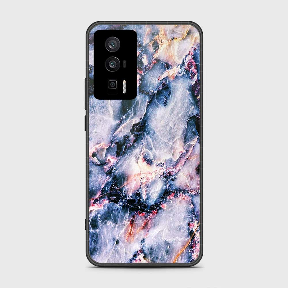 Xiaomi Redmi K60 Cover- Colorful Marble Series - HQ Ultra Shine Premium Infinity Glass Soft Silicon Borders Case