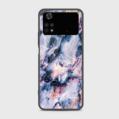 Xiaomi Poco M4 Pro Cover- Colorful Marble Series - HQ Ultra Shine Premium Infinity Glass Soft Silicon Borders Case