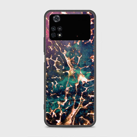 Xiaomi Poco M4 Pro Cover- Colorful Marble Series - HQ Ultra Shine Premium Infinity Glass Soft Silicon Borders Case