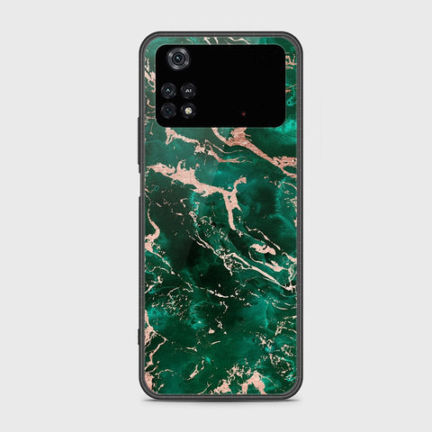 Xiaomi Poco M4 Pro Cover- Colorful Marble Series - HQ Ultra Shine Premium Infinity Glass Soft Silicon Borders Case