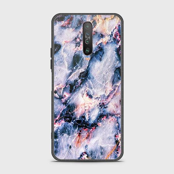 Xiaomi Poco X2 Cover - Colorful Marble Series - HQ Ultra Shine Premium Infinity Glass Soft Silicon Borders Case