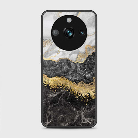 Realme 11 Pro Cover- Colorful Marble Series - HQ Ultra Shine Premium Infinity Glass Soft Silicon Borders Case