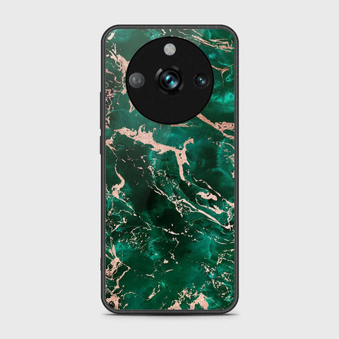 Realme 11 Pro Cover- Colorful Marble Series - HQ Ultra Shine Premium Infinity Glass Soft Silicon Borders Case